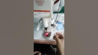 cara menggunakan mesin senep