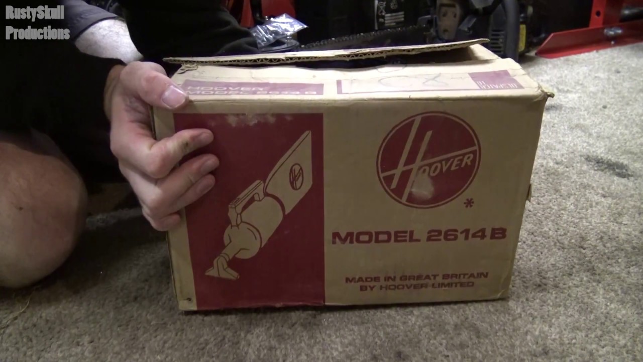 Dustettes Hoover Dustette Model 2614B Unboxing - RustySkull Productions - YouTube