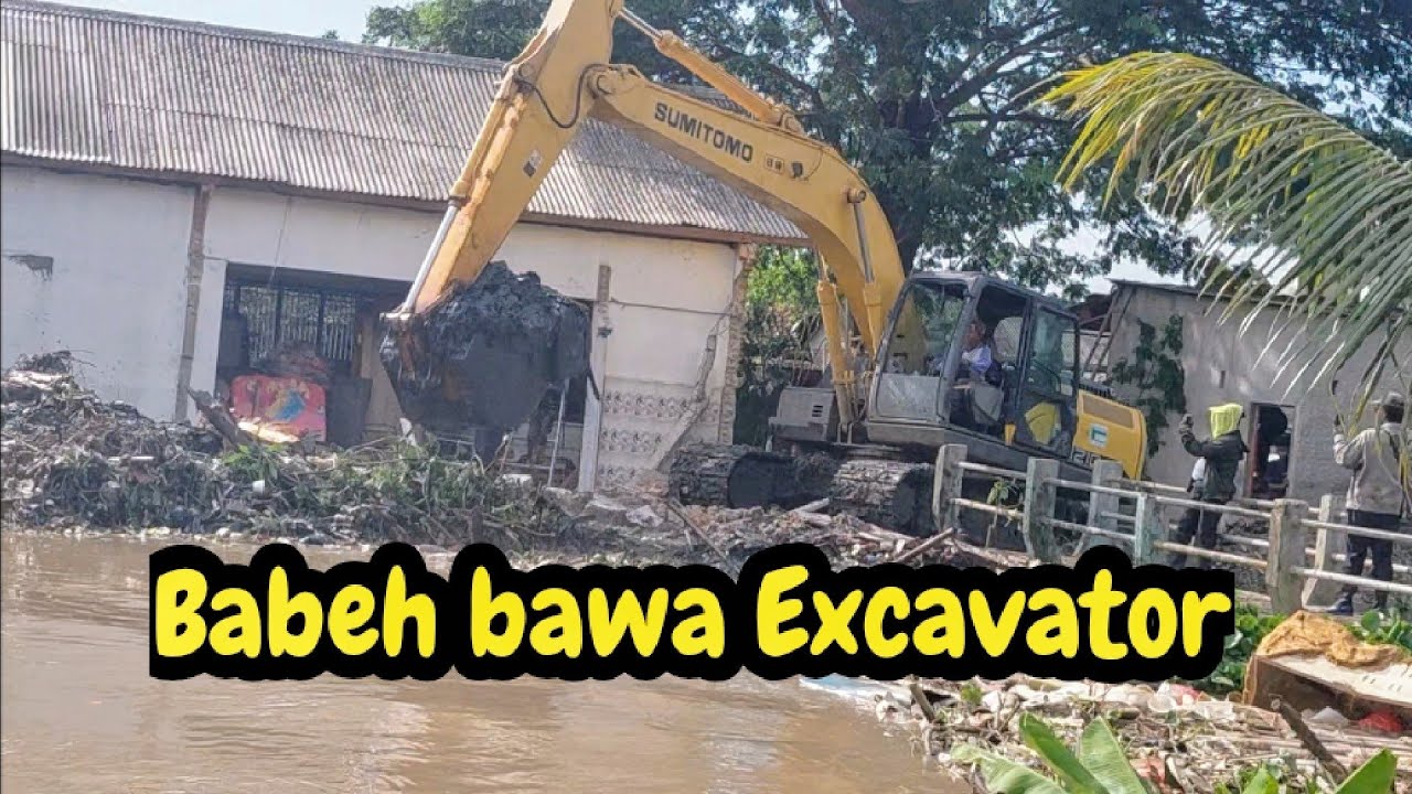 BABEH BAWA EXCAVATOR❗️KERUKANYA LEBIH MANTAAAAPP MELEDDUK❗️#kdm 