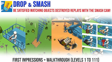 Drop & Smash Level 1 to 111 - Gameplay Walkthrough