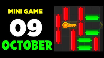 9 October Hamster kombat Daily Mini-Game  Puzzle Solved  #hamstercombat #minigame