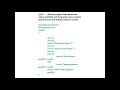 CONDITIONAL STATEMENT // PROGRAM (PART 1)