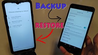 Paano mag restore ng backup files sa new device