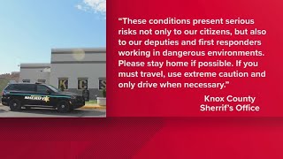 Knox County deploying snowmobile rescue team due to hazardous road conditions