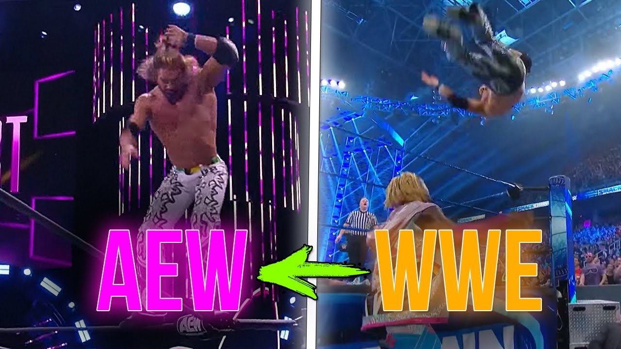 John Morrison 450 Elbow in AEW/WWE aewdynamite aewlatest 