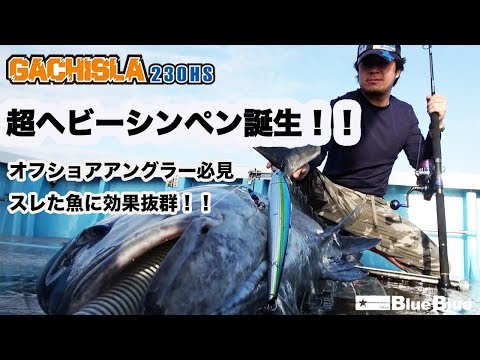 【ブルーブルー】ガチスラ230HS 2個セット　GT ヒラマサ 青物 ブルーブルー】ガチスラ230HS 2個セット GT ヒラマサ 青物 楽天