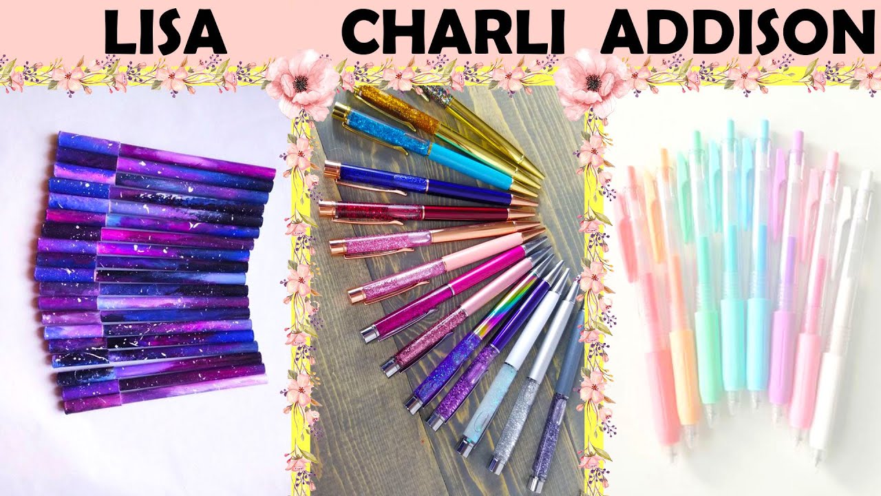 LISA CHARLI or ADDISON 💡 School Supplies 💖 With My Choice