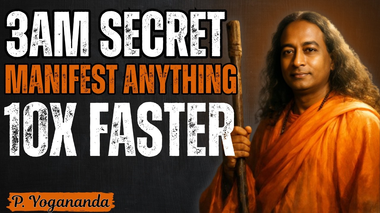 If You Wake Up at 3 AM, DON'T Go Back to Sleep (Yogananda's Secret)