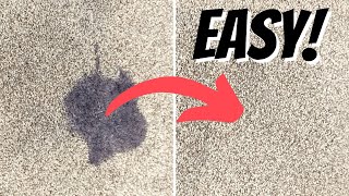 How to Get Slime Out of Carpet the EASIEST Way! (No special supplies!)
