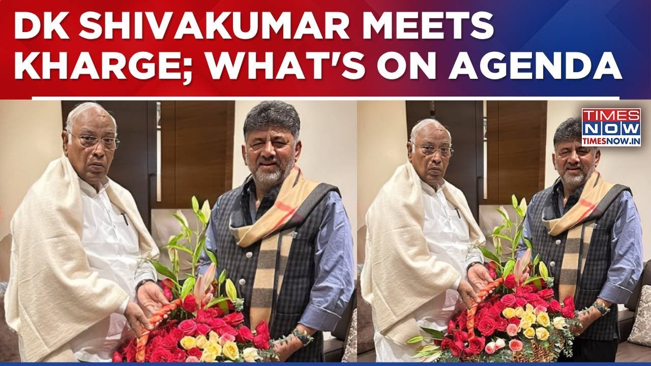 DK Shivakumar On Meet With Congress President Mallikarjun Kharge: Discussed G-Ram G Bill | WATCH