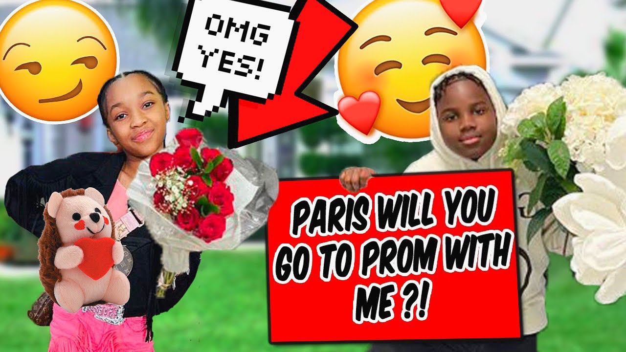 DJ AND YAYA GOT PROM DATES DJ ASKED BAD KID PARIS TO THE PROM!!!