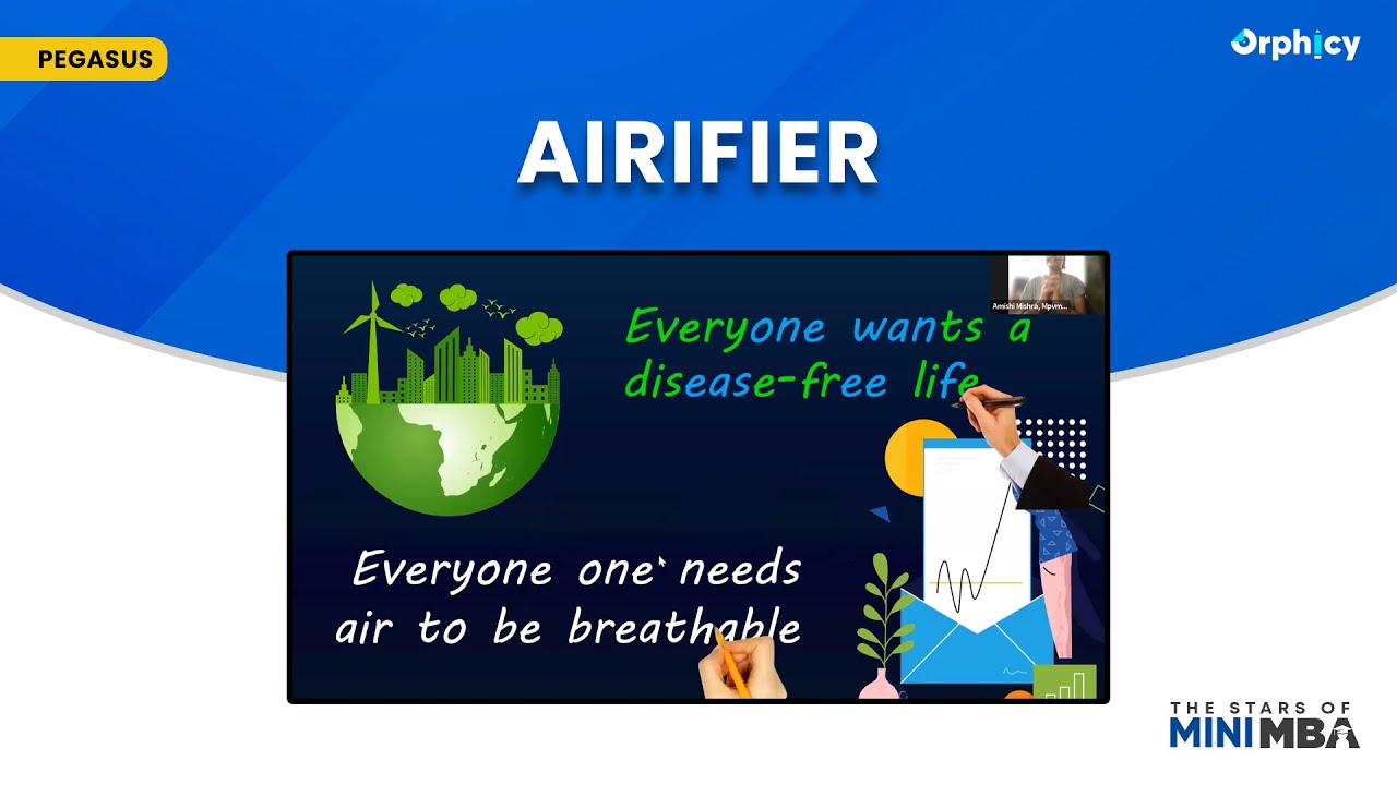 Airifier | Orphicy MiniMBA For Teen | Shark Tank Finale | Business Plan Competition