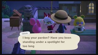 Animal Crossing: New Horizons - Candi and Olivia about beeing Candi