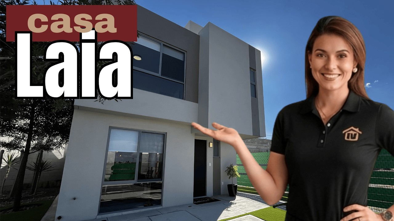 NO CREERÁS el interior de esta Casa | Modelo Laia en Querétaro SUPER AMPLIA