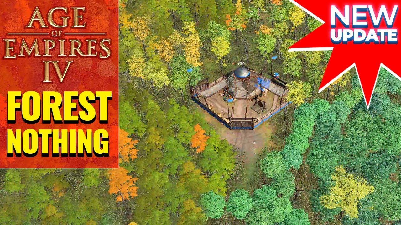 Age of Empires 4 New Forest Nothing Gameplay 🌳🌳 New Major Public