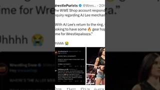 WWE reveal aj lee return mistakenly in Twitter #romanreigns
