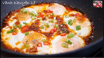 Hot Trend Youtube Trứng Chiên Nước Mắm - Vài Phút làm Trứng chiên Lòng Đào, Trứng Ốp la, Vanh Khuyen