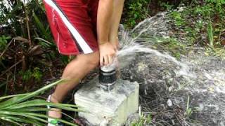 Repairing an Artesian Well (Failed attempt)