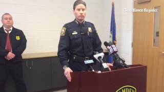 #Hamden Police Chief Thomas Wydra on the murder arrest of Benjamin Carpenter