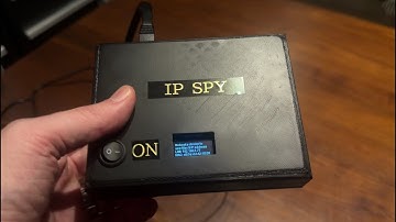IP Spy: I made a box that gets the IP address of a device (Raspberry Pi project)