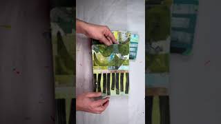 Using board books as sketchbooks! #shorts #art #artist #collage #sketchbooktour screenshot 5