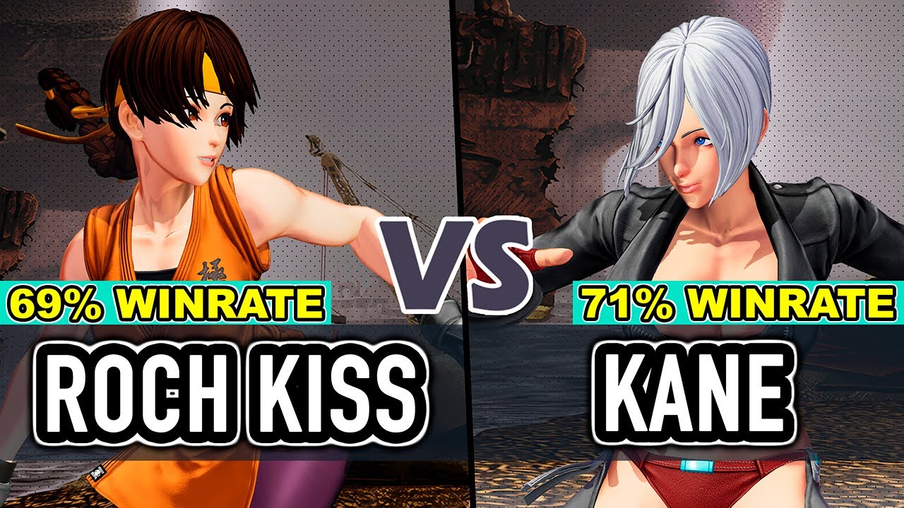 KOF XV ▰ ROCH KISS (Yuri / Nakoruru / Hinako) vs KANE (Ángel / Iori / Kukri)