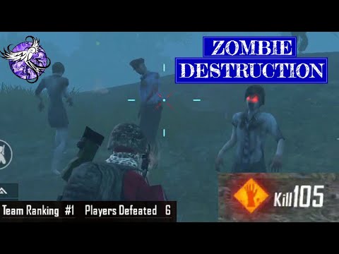 CUTTING THROUGH THE HORDE | 100+ zombies and 6 players | PuBGM Zombies