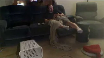 Me watching TV (No Audio because of copyright)