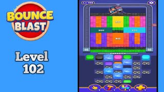 Bounce blast level   102 solution and walkthrough for Gameplay 