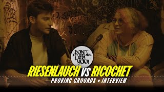 Ricochet vs Riesenlauch ⎪ Interview @ Proving Grounds, Berlin ⎪ DLTLLY