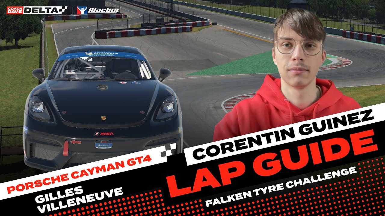 iRacing Lap Guide: Porsche Cayman GT4 at Circuit Gilles Villeneuve