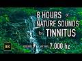 8 Hours Nature Sounds for Tinnitus — EP 9 | [7,000 Hz] | 4K HDR10 - E09-7000