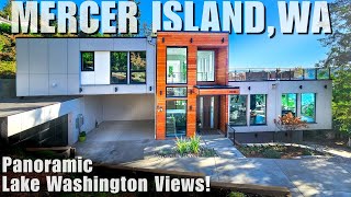 Modern Mercer Island, WA Home | Lake Washington Views! $5M+ built by LVDI