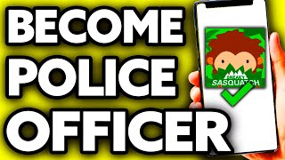 How To Become a Police Officer in Sneaky Sasquatch (EASY!)