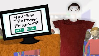 Null Gets an Invitation to the YouTube Partner Program! (Baldi's Basics Animation)