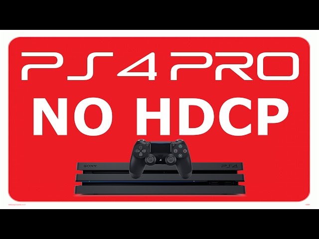 PS4 Pro: Bypass HDCP with an HDMI Splitter YouTube