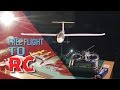 Modify your free flight glider to RC (radio controlled)