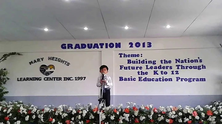 Graduation Speech of Daniel Nikolai P. Co