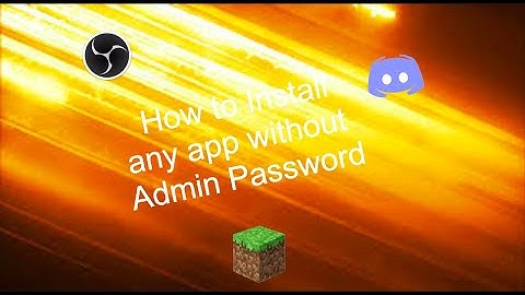 How To Install an App on a MacBook Without Admin Password