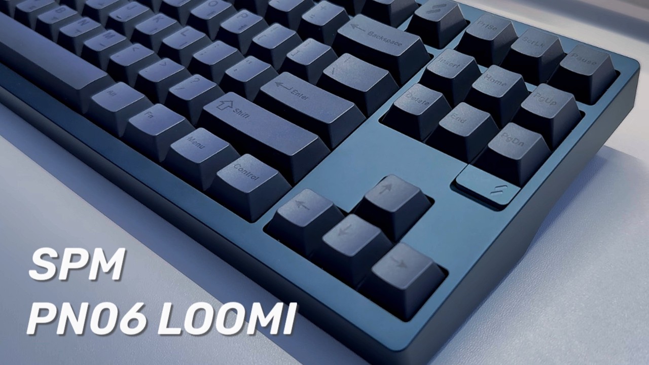 [𐙚구독자 이벤트] SPM PN06 LOOMI 언박싱&타건 | 목새 리니어 vs 목새 택타일 vs 몽돌 블랙