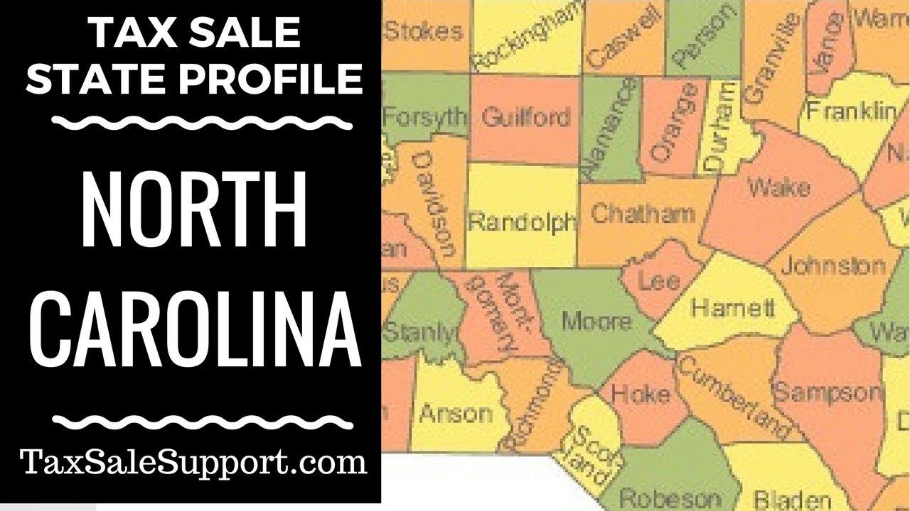 North Carolina Tax Deed Basics State Overview! YouTube