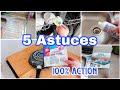  5 astuces 100 action  test produits astucesaction testaction action actionaddict