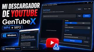 GenTubeX v1.0.0 | Descarga Videos y MP3 de YouTube Gratis para Windows screenshot 2
