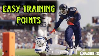 How To Get Super Easy Training Points In Madden NFL 24 Ultimate Team!!!
