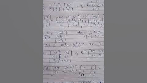 ECE, ESLA, 18EC44, Module 4, QR Decomposition