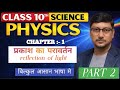 प्रकाश का परावर्तन( Reflection of light ) Part 2 Class 10th Physics 