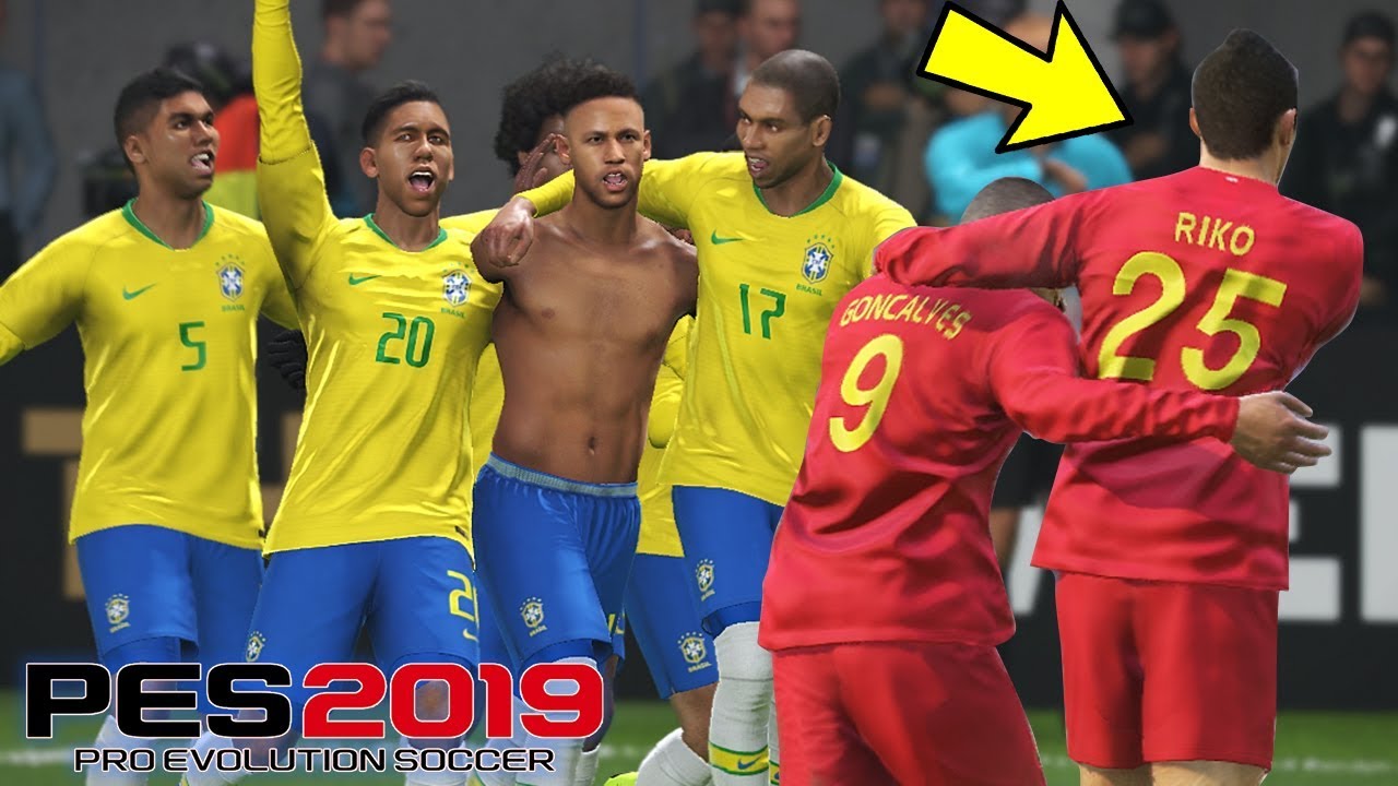 INDONESIA LAWAN JUARA PIALA DUNIA 5 KALI!!! - TIMNAS WORLD TOUR #4  (PES 2019 INDONESIA)