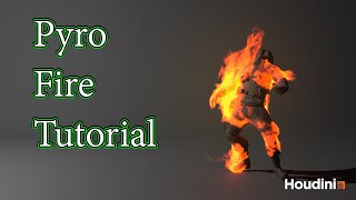 Details Houdini Pyro Fire tutorial || Houdini tutorial Update