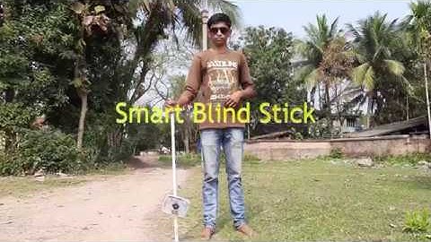 Smart Blind Stick using Arduino UNO, Buzzer & Vibrator || Smart Cane for visually challenged project