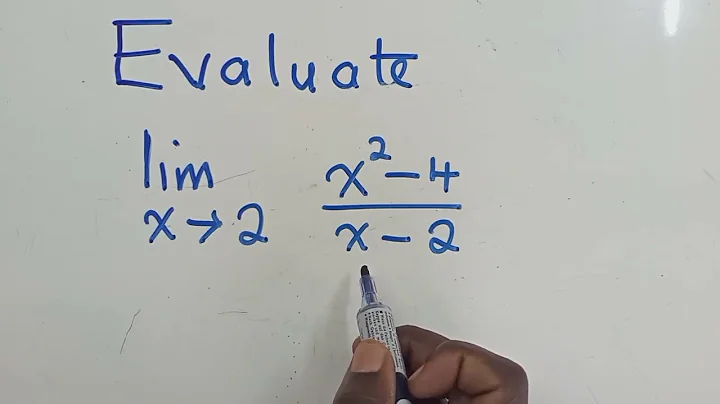 Evaluate the limit as x approaches 2 of x²-4/x-2